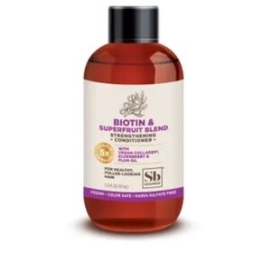 NWT Soapbox Conditioner Biotin and Superfruit Blend Strengthening Mini 3.3 fl oz